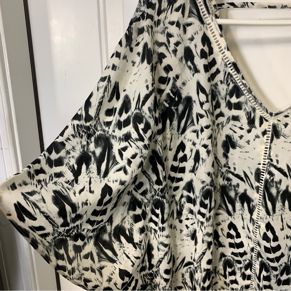 Jessica Simpson Billowy Peasant Blouse Size XS - Picture 5 of 8